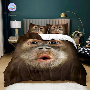 Housse de Couette Bébé Orang Outan